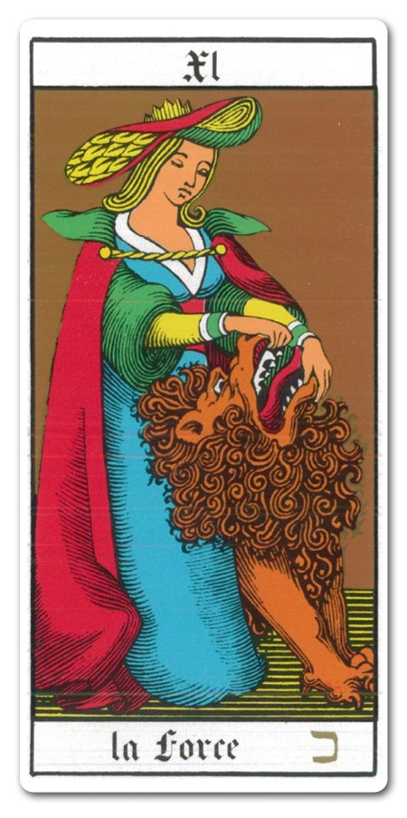 Tarot Karta Moc Siła